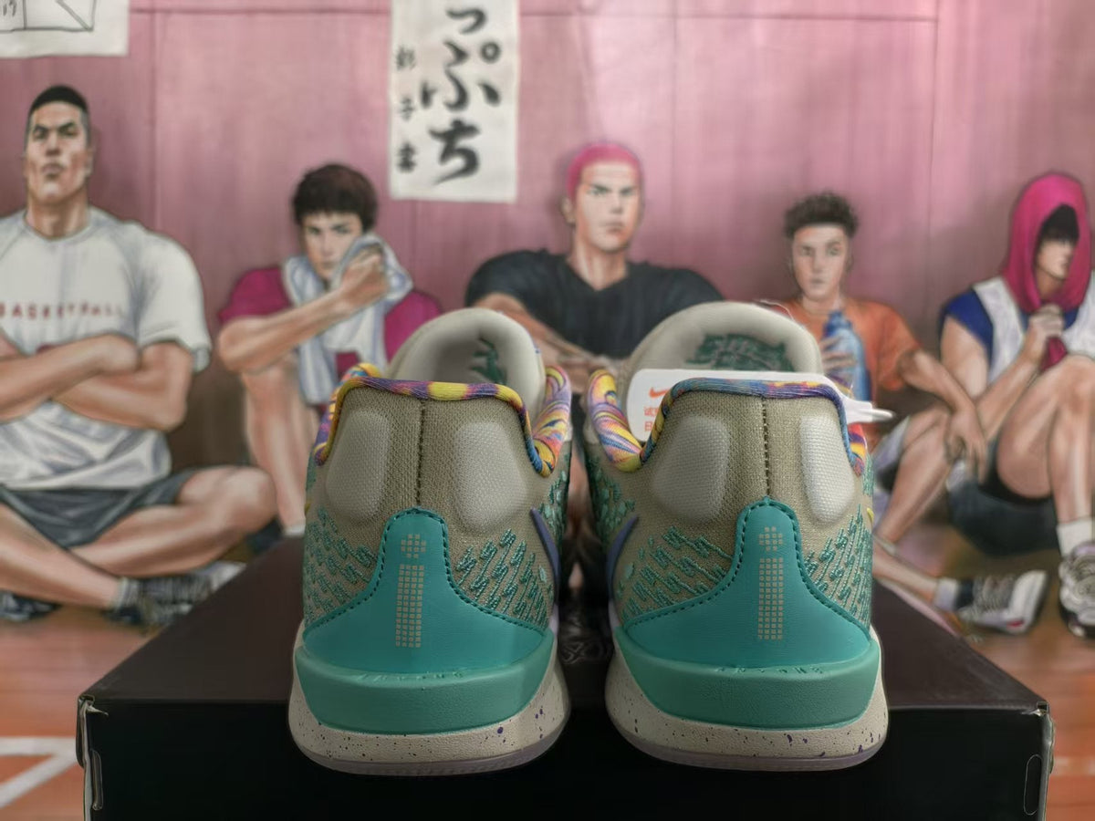 Nike Mint Green Basketball Sneakers