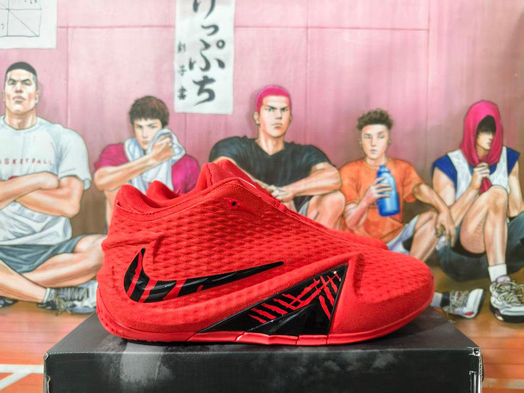 Nike LeBron Basketball Shoes Red and Black