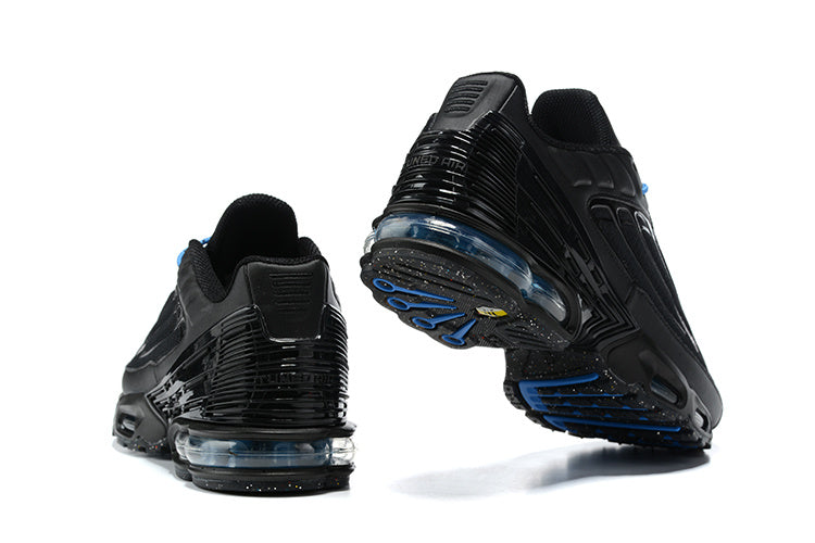 Nike Air Max Plus Black and Blue Sneakers