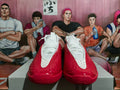Adidas Harden Vol. 8 Basketball Shoes White and Red