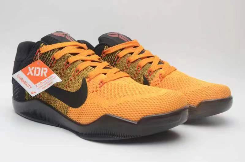 Nike Kobe 11 Bruce Lee Basketball Shoes Orange Black