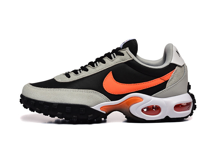 Nike Air Max Waffle SP Black and Bright Orange Sneakers