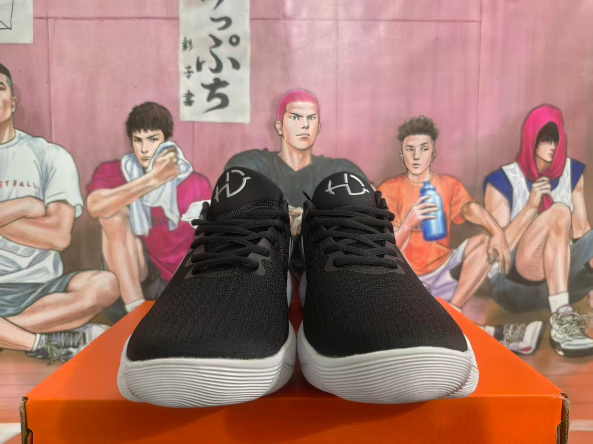 Nike Black and Silver Basketball Sneakers