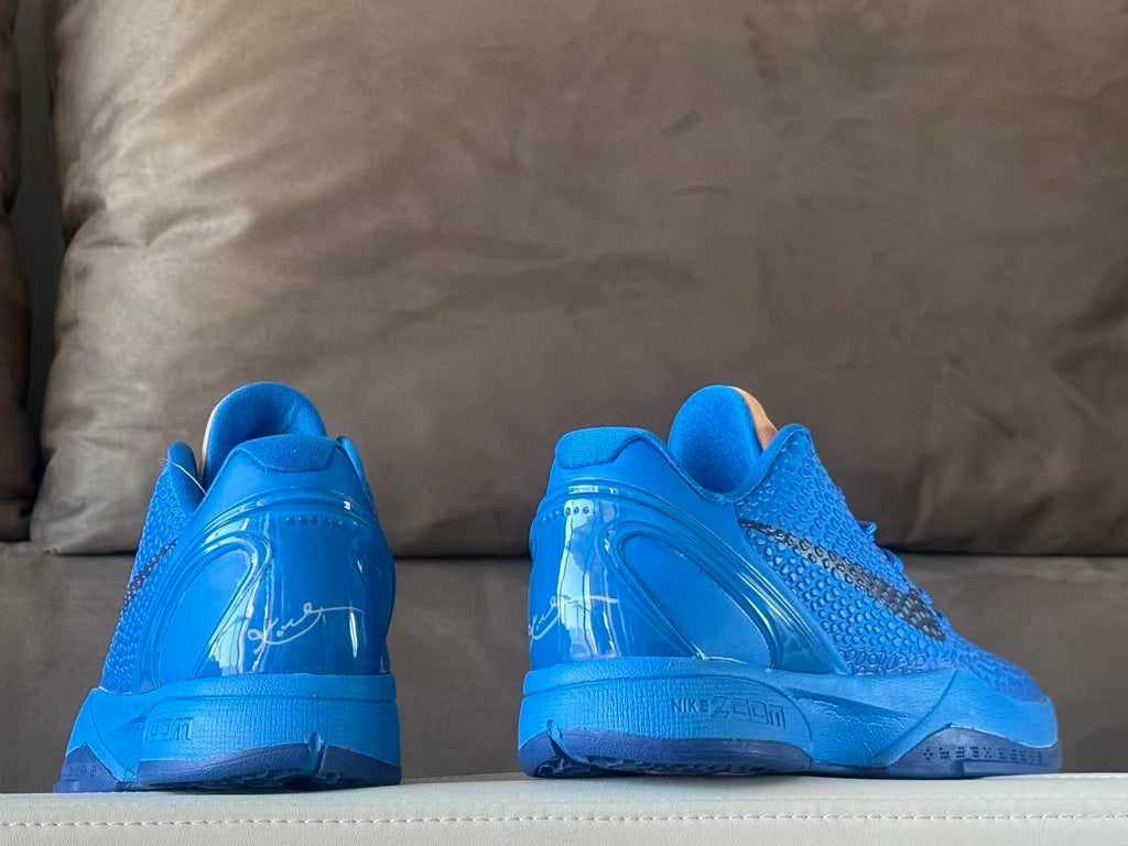 Nike Kobe 6 Basketball Shoes in Blue