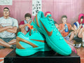 Nike Statue of Liberty Basketball Sneakers Aqua Bronze