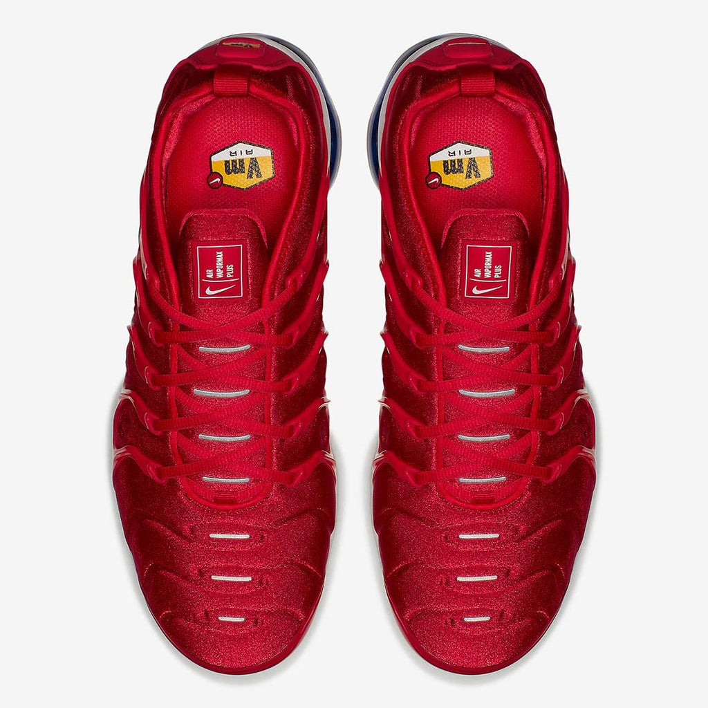 Nike Air VaporMax Plus Red Blue White Sneakers