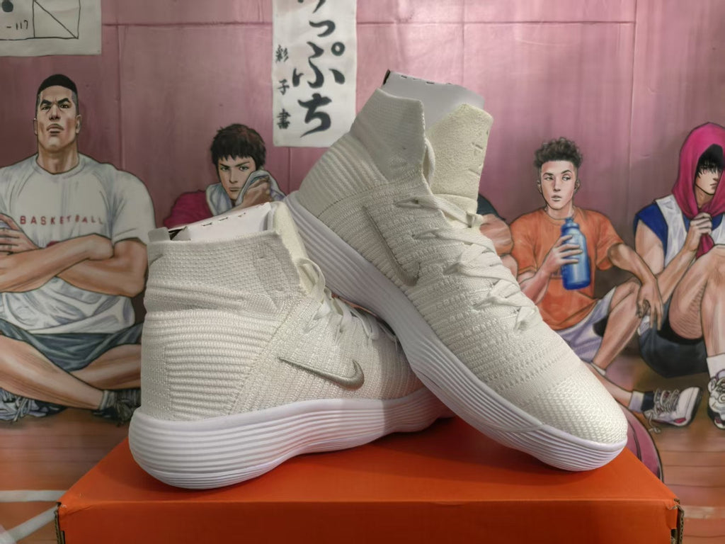 Nike White High-Top Basketball Sneakers