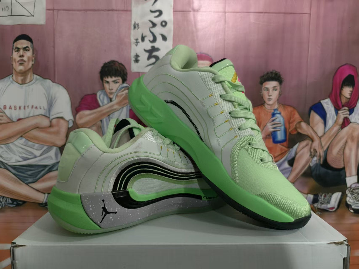Jordan Basketball Sneakers Mint Green