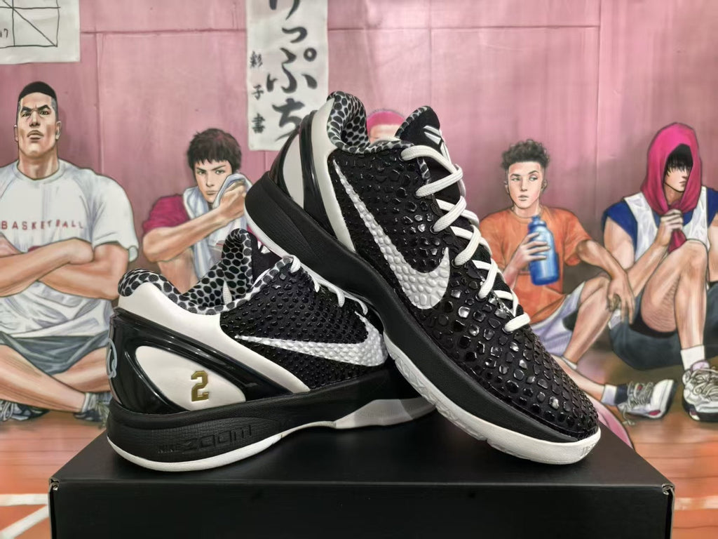 Nike Gigi Kobe Basketball Sneakers Black White