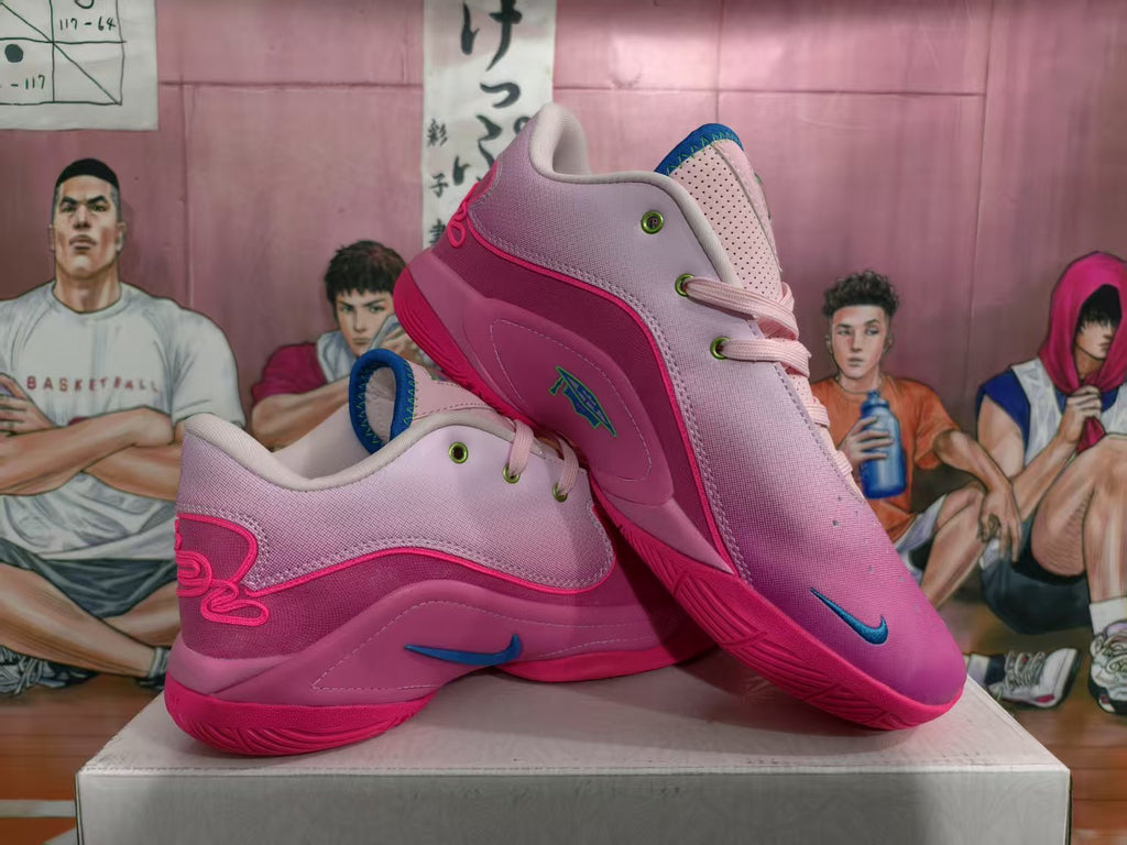 Nike Pink Basketball Sneakers