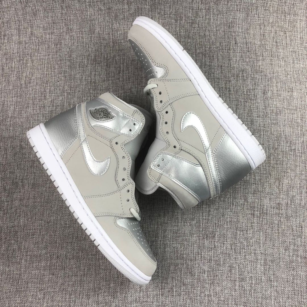 Jordan 1 High OG Japan Grey Silver Sneakers DC1788-029