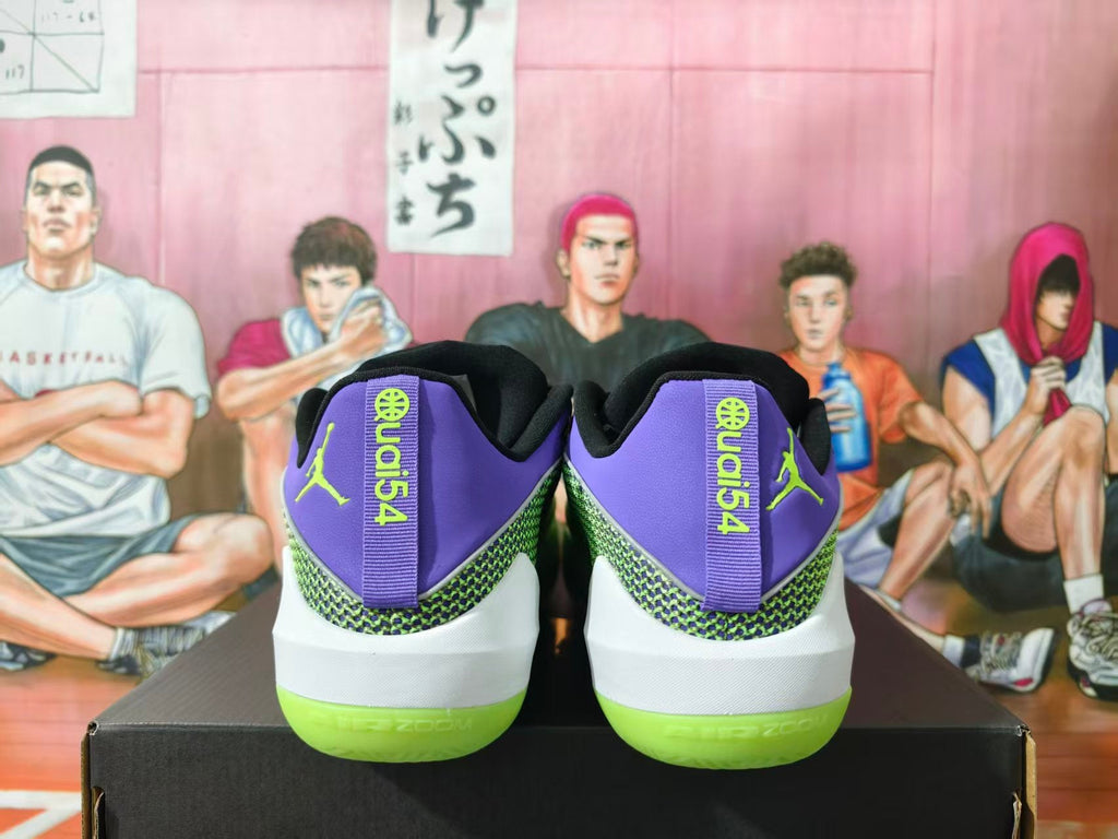 Jordan Luka 1 Basketball Shoes Purple Green