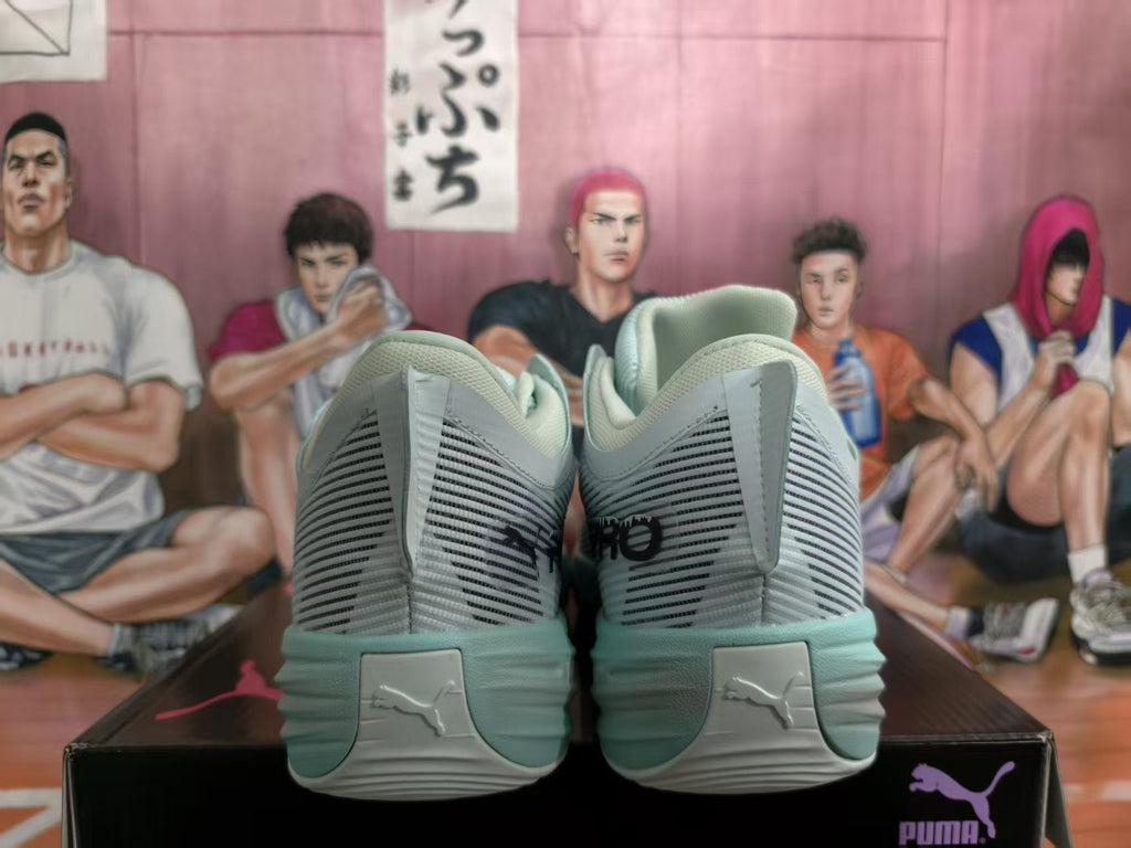 Puma All-Pro Basketball Sneakers Mint Green
