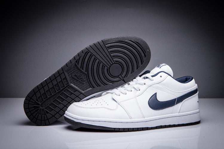 Jordan Air Jordan 1 Low White Dark Swoosh Sneakers