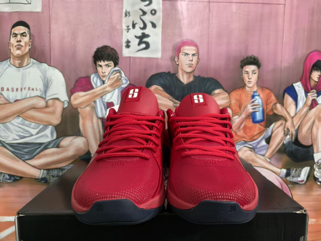 Nike Red Basketball Sneakers