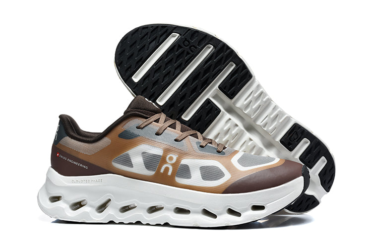 On Cloudtilt Remix Brown Running Sneakers