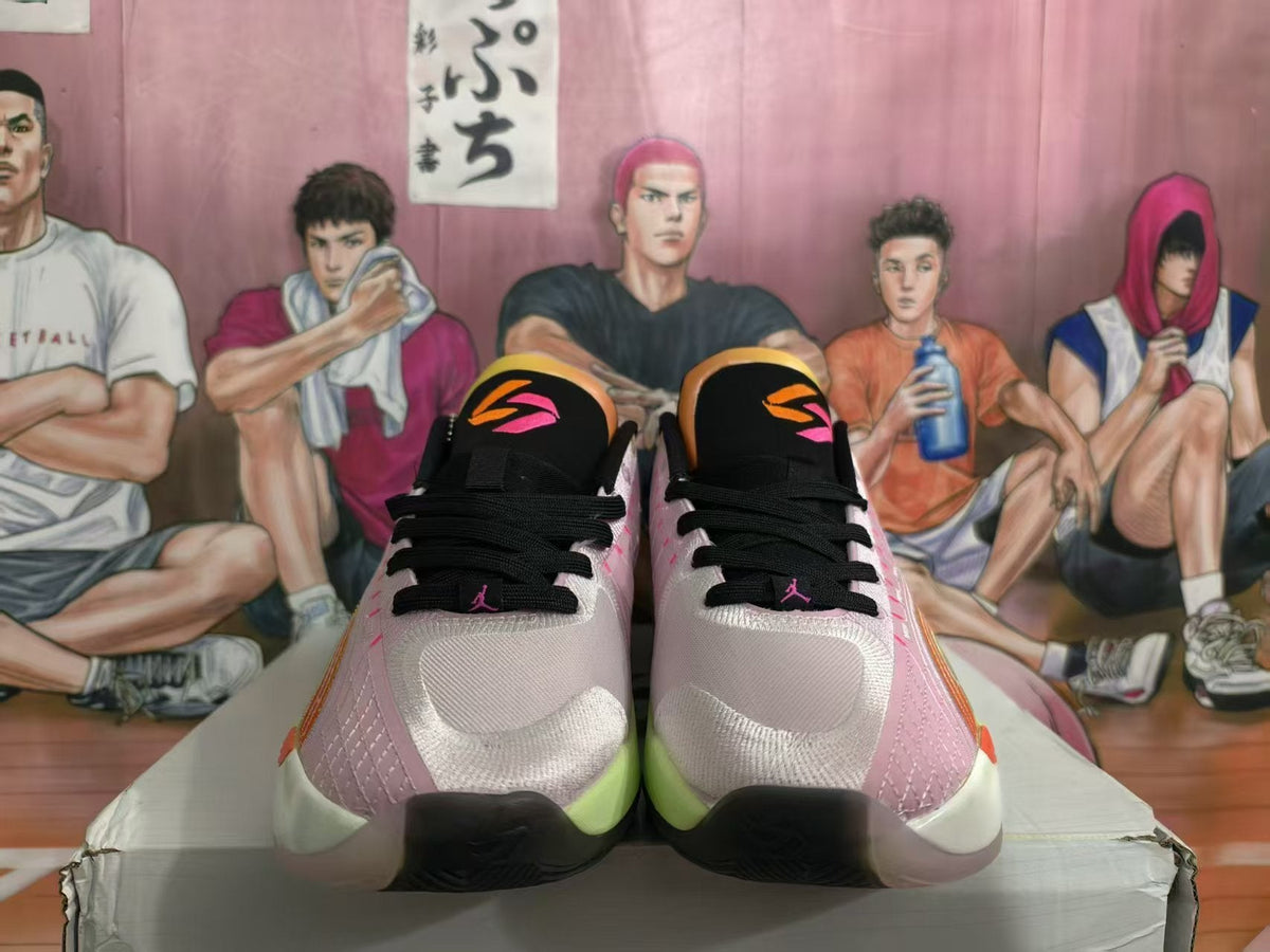 Jordan Luka 2 Basketball Shoes in Pink and Black