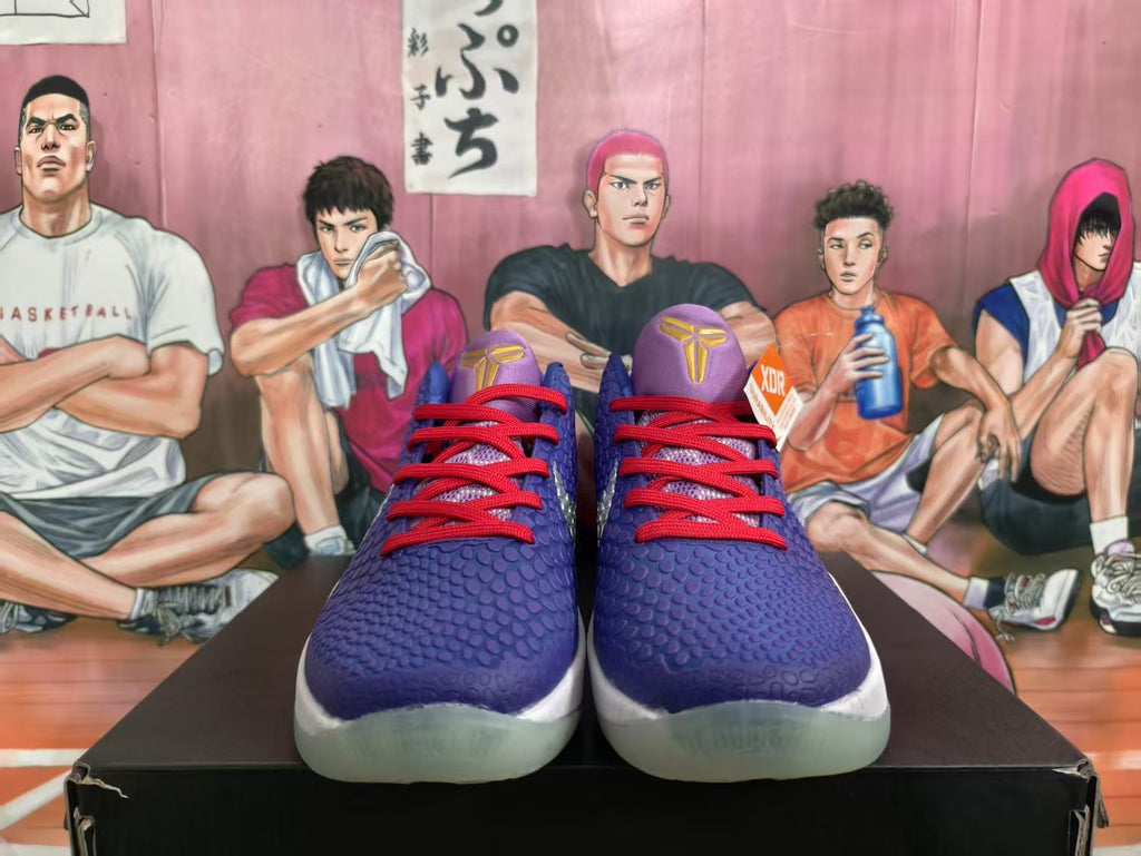 Nike Tucker Basketball Sneakers Purple