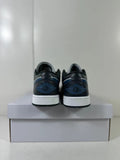 Jordan Air 1 Low Sneakers Black Grey Blue DC0774-040
