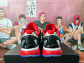 Nike Basketball Sneakers Black Red White Blue PE
