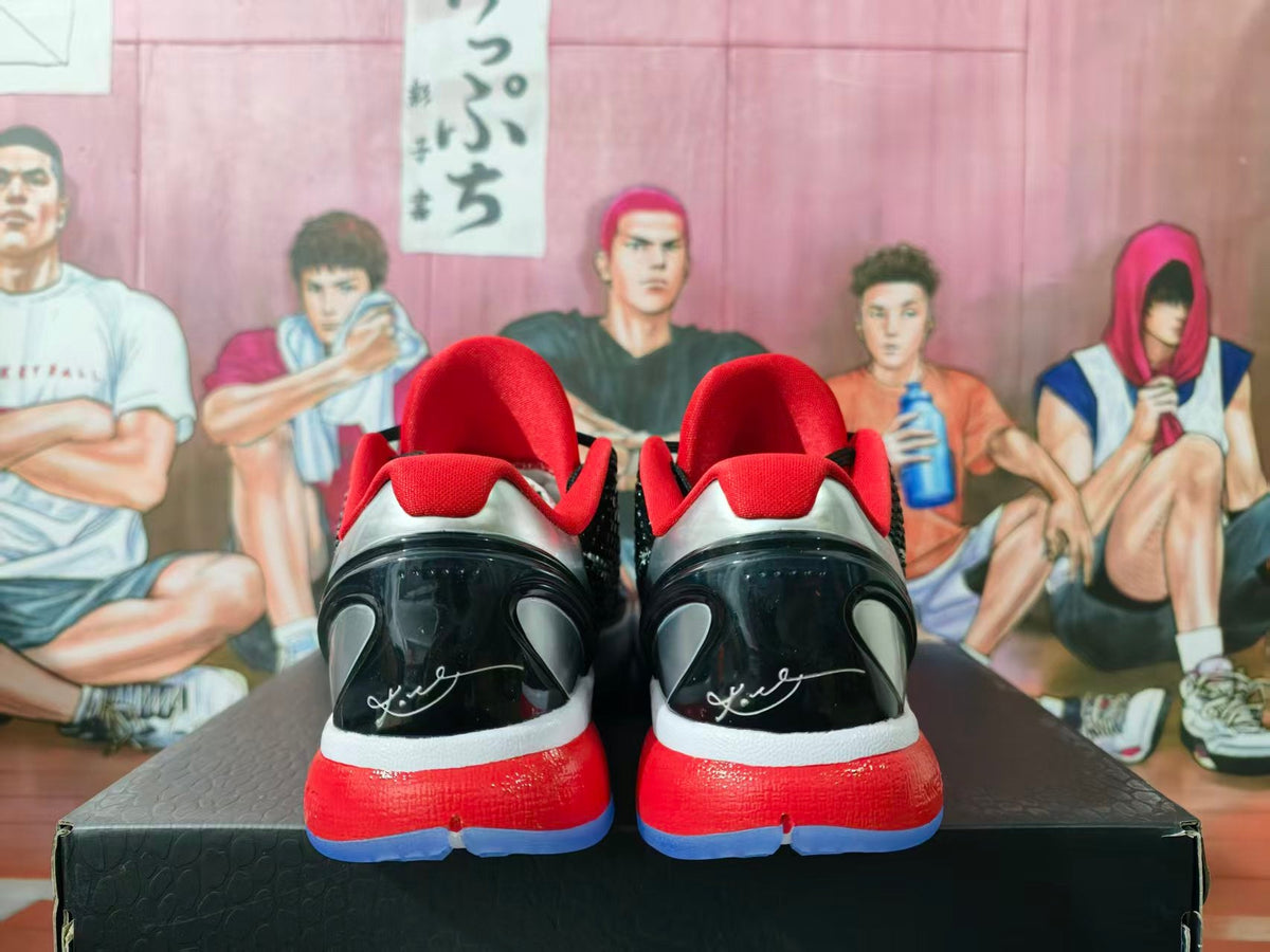 Nike Basketball Sneakers Black Red White Blue PE