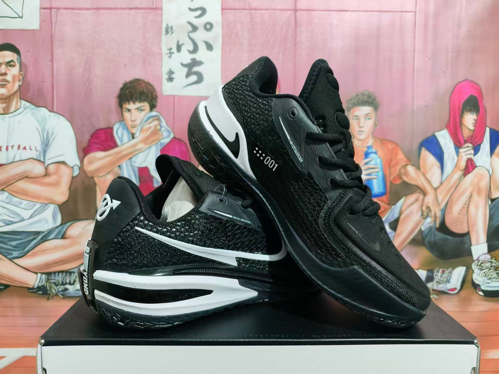 Nike GT Cut Basketball Shoes in Black and White