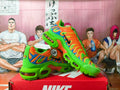 Nike Air Max Plus Sneakers in Orange and Green
