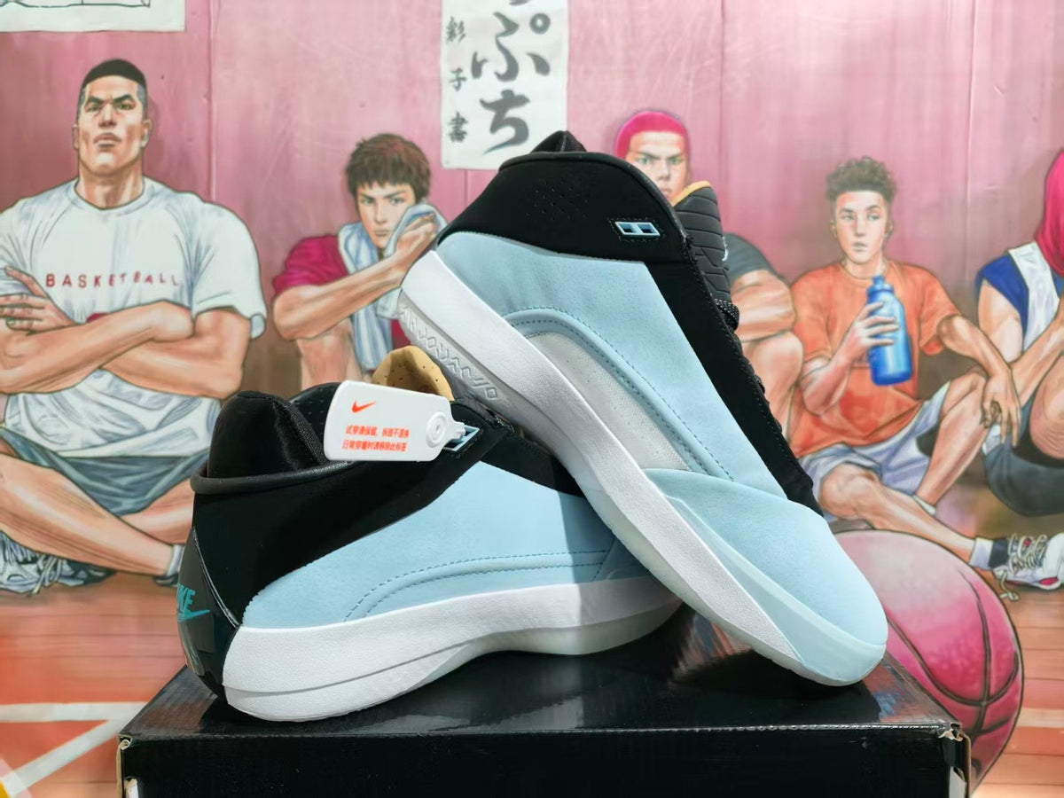 Nike Air Jordan 20 Blue Gray Basketball Shoes
