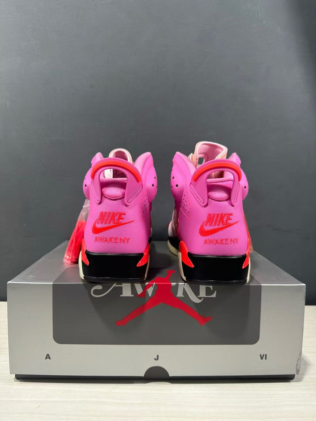Jordan Air Jordan 6 Awake NY Pink High-Top Sneakers IQ5706-600