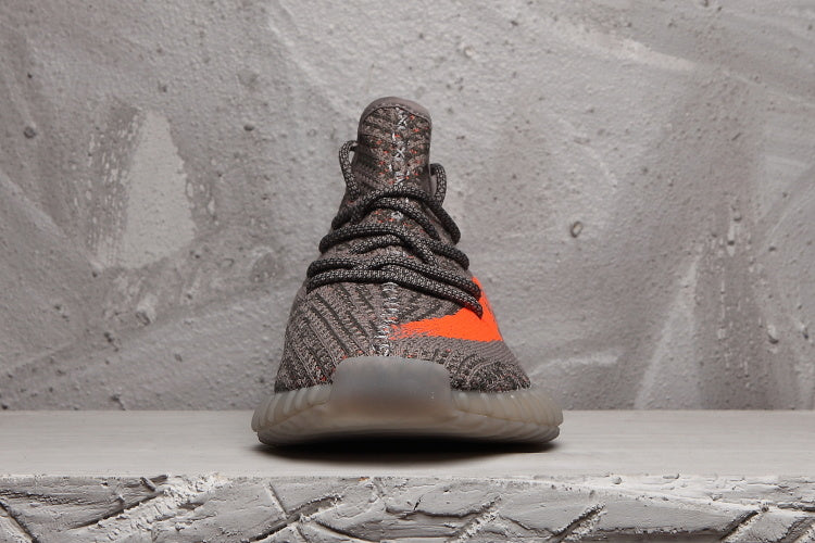 Yeezy 350 V2 Sneakers Grey Orange