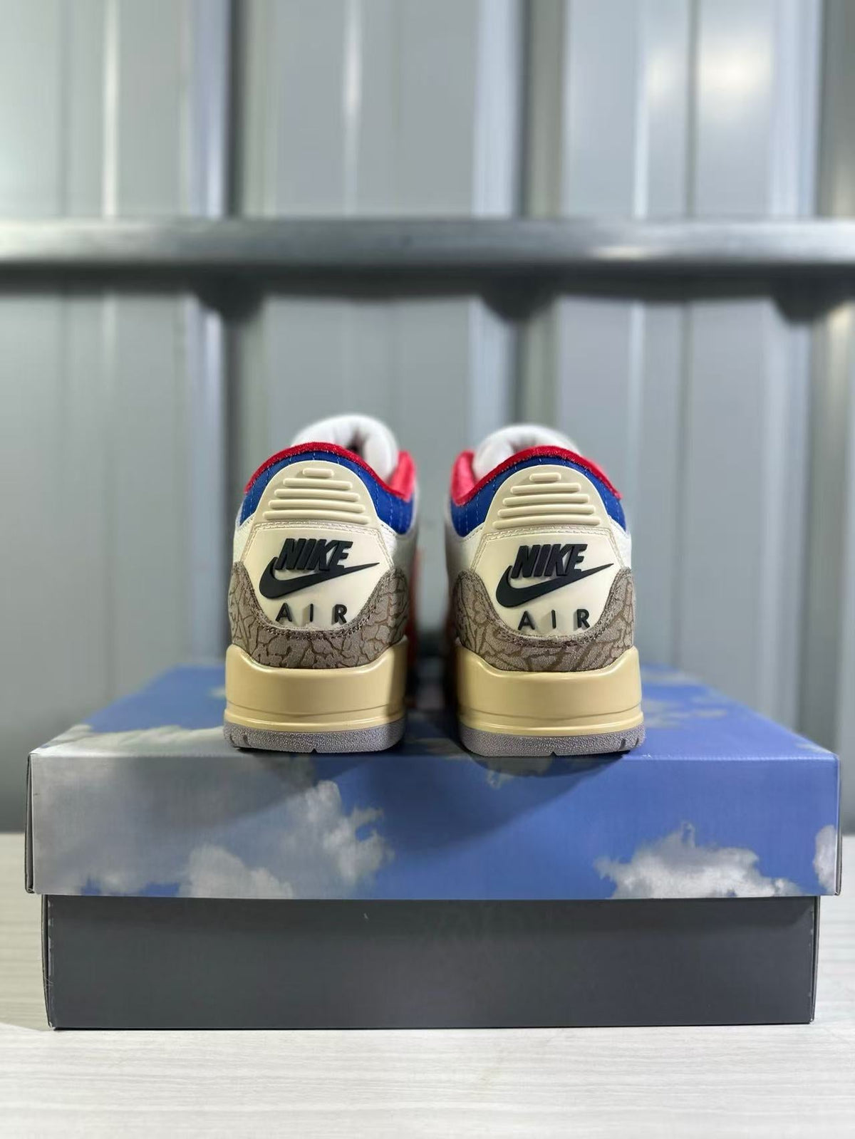 Jordan Air Jordan 3 Retro Seoul White Blue Red IB1482-100