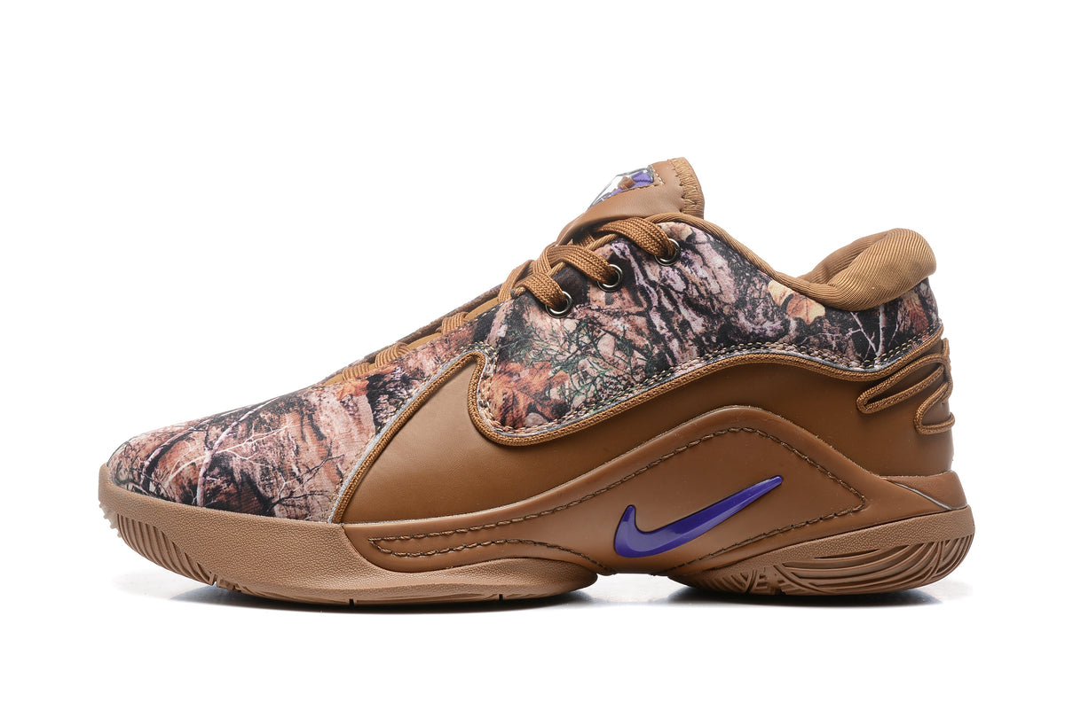 Nike 908 Basketball Sneakers Brown Camo