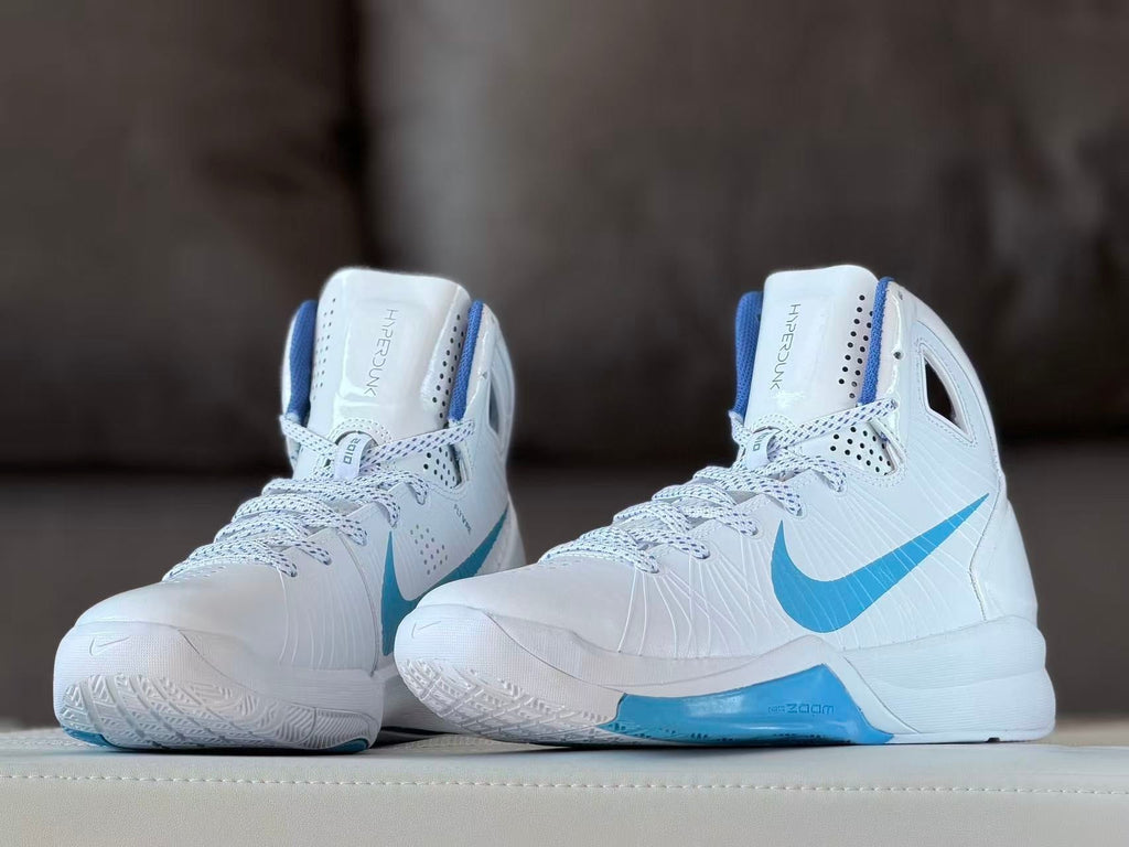 Nike Hyperdunk 2010 Basketball Sneakers White Carolina Blue