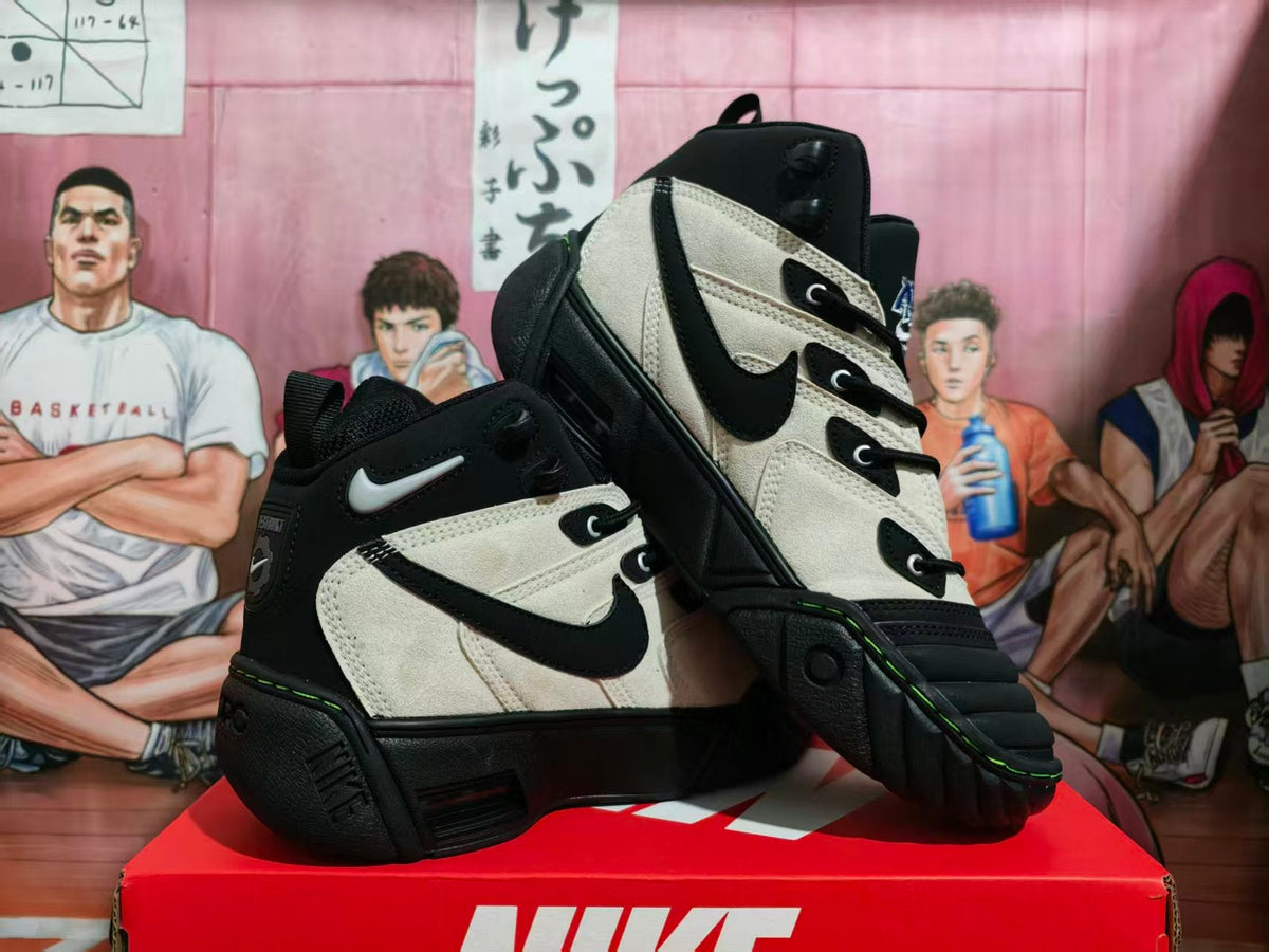 Nike Air Ndestrukt High-Top Sneakers Black Cream
