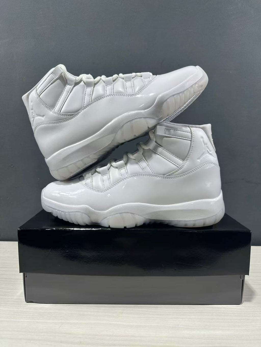 Jordan Air Jordan 11 Retro White High-Top Sneakers