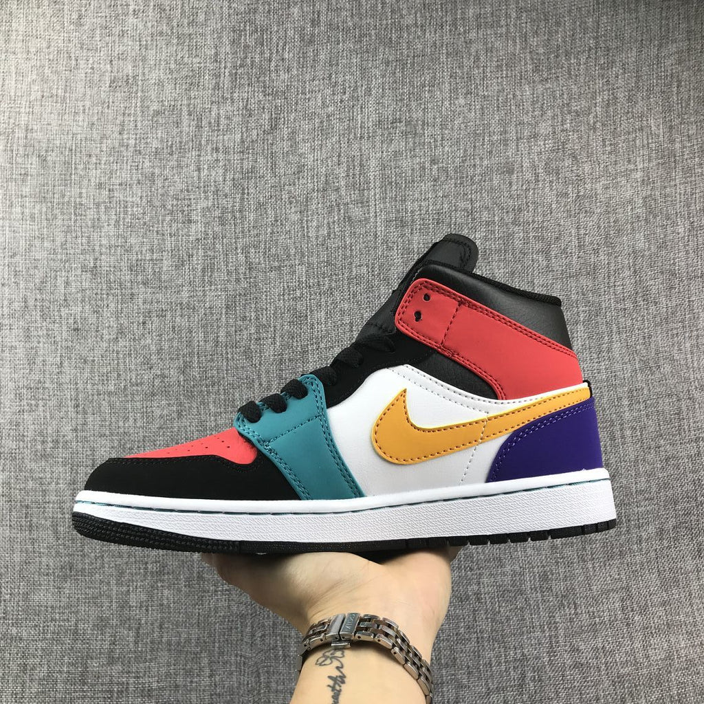 Jordan Air Jordan 1 Mid Multicolor Sneakers