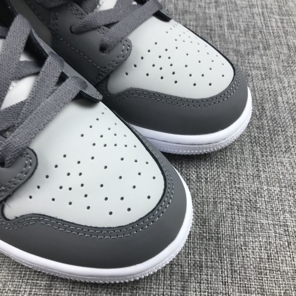 Jordan Air 1 Mid Grey Volt Sneakers 554724-072