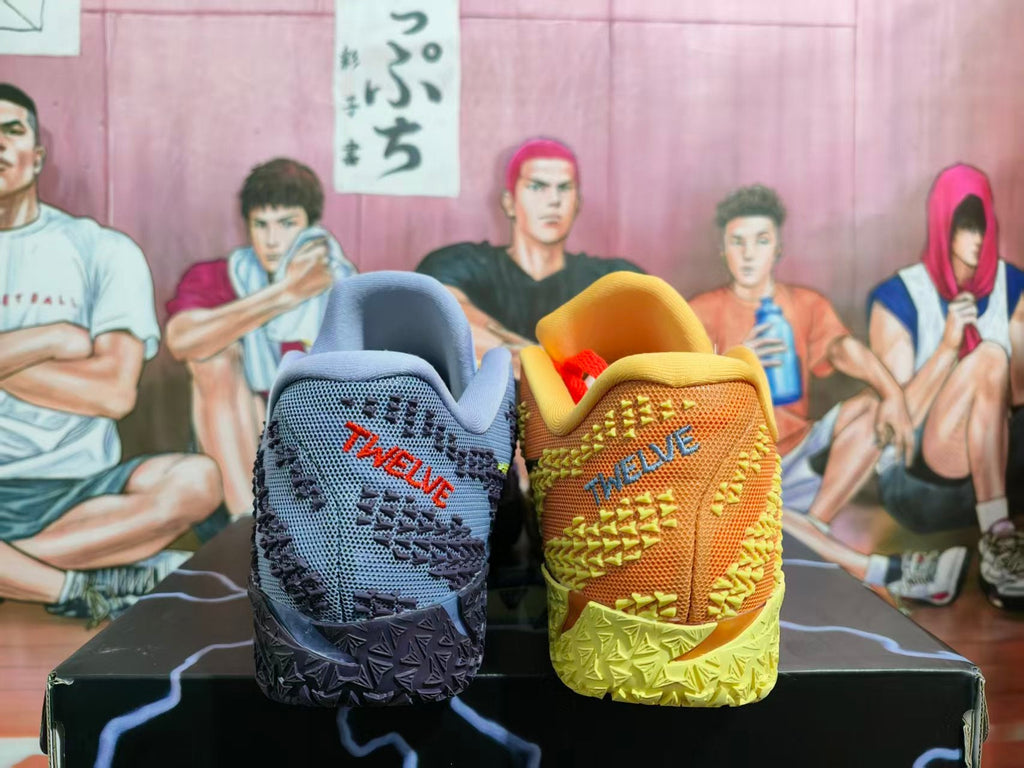 Nike Ja 3 Basketball Shoes, Mismatch Orange and Blue