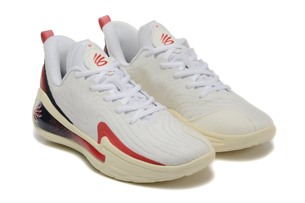 Li-Ning Way of Wade 10 Basketball Shoes White Red