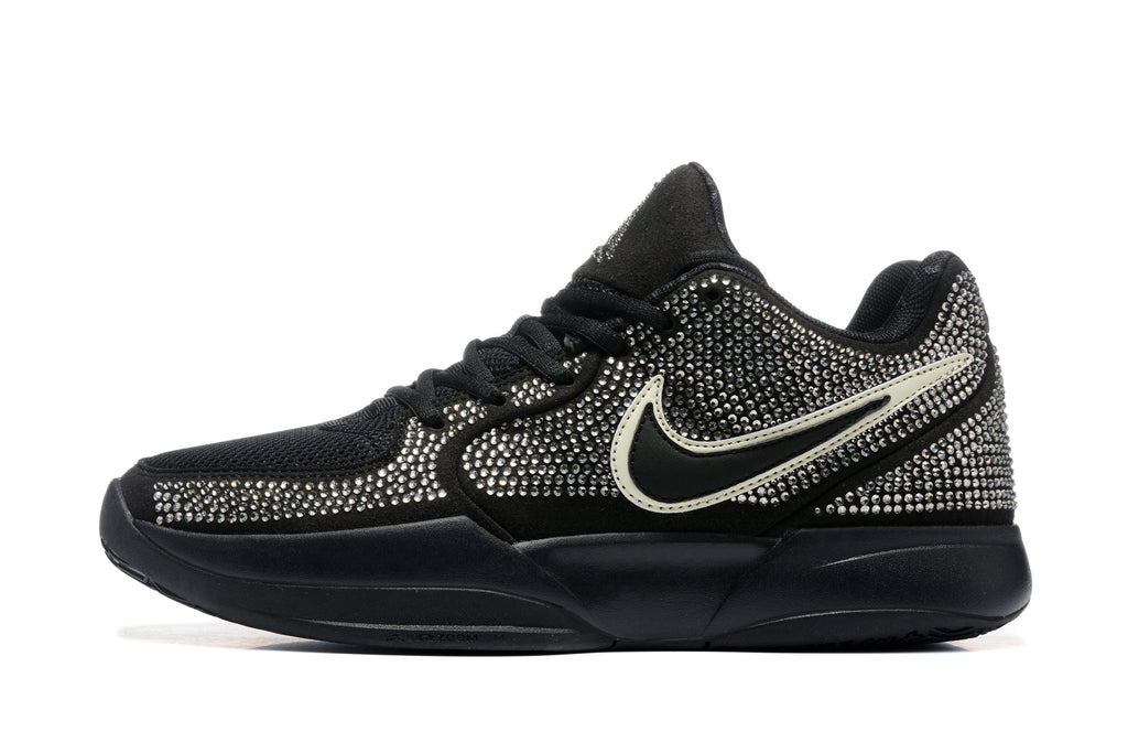Nike 883 Black Rhinestone Basketball Sneakers