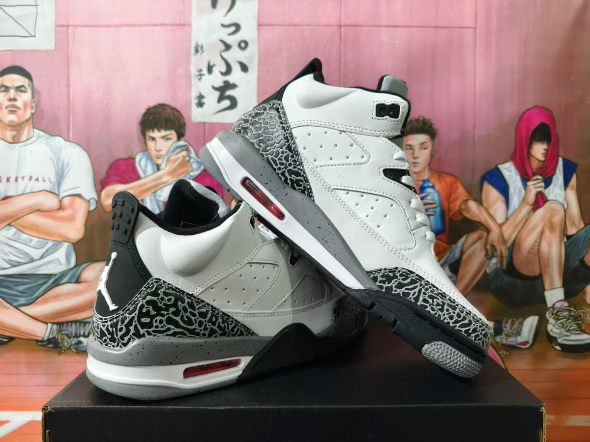 Jordan 4 Retro White Cement Sneakers