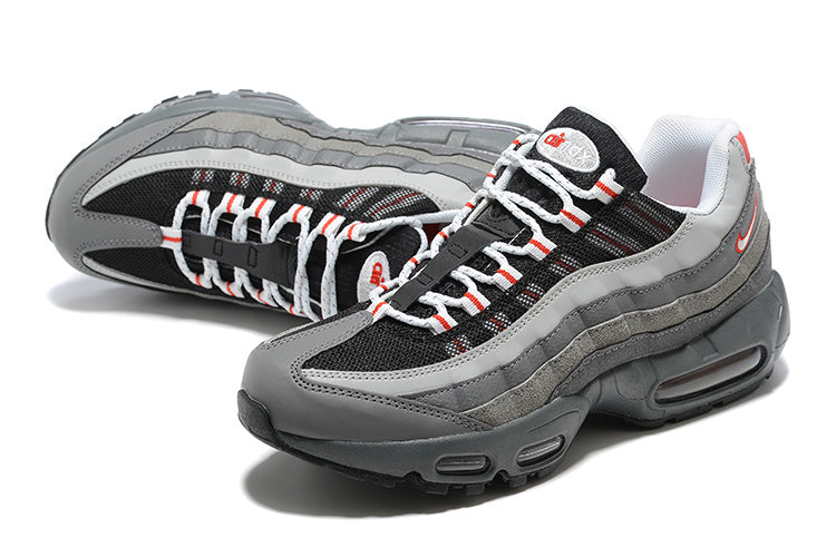 Nike Air Max 95 TT Grey and Red Sneakers CI3705-600