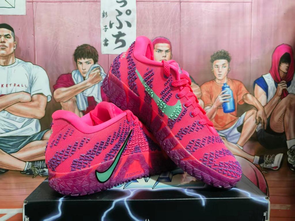 Nike Basketball Sneakers Pink Purple