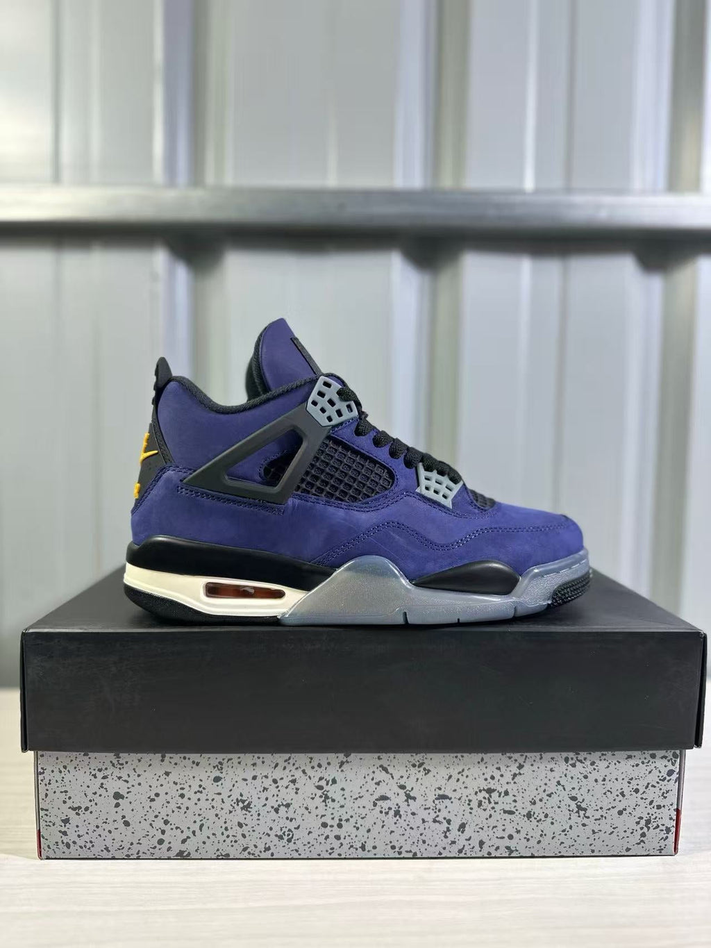 Jordan Air Jordan 4 Retro Lakers Purple Sneakers FV5029-500