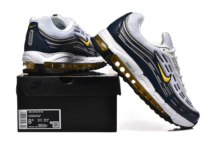 Nike Air Max 97 OG Sneakers White Navy Yellow