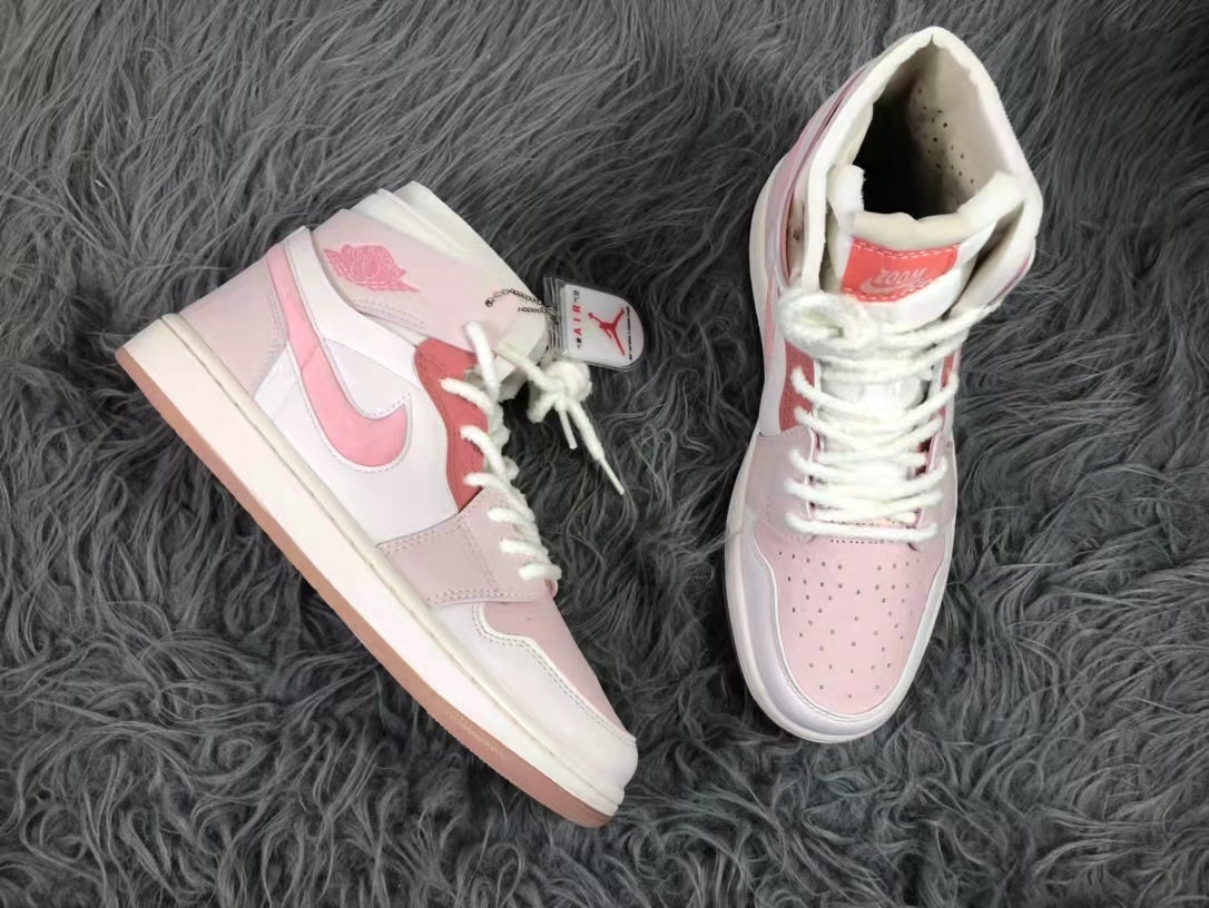 Jordan Air Jordan 1 Equality Pink Mid Sneakers CT5443-666