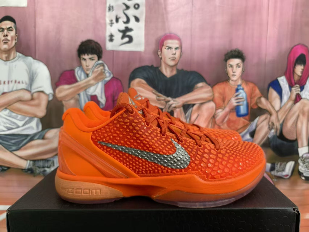 Nike Zoom Basketball Sneakers Orange