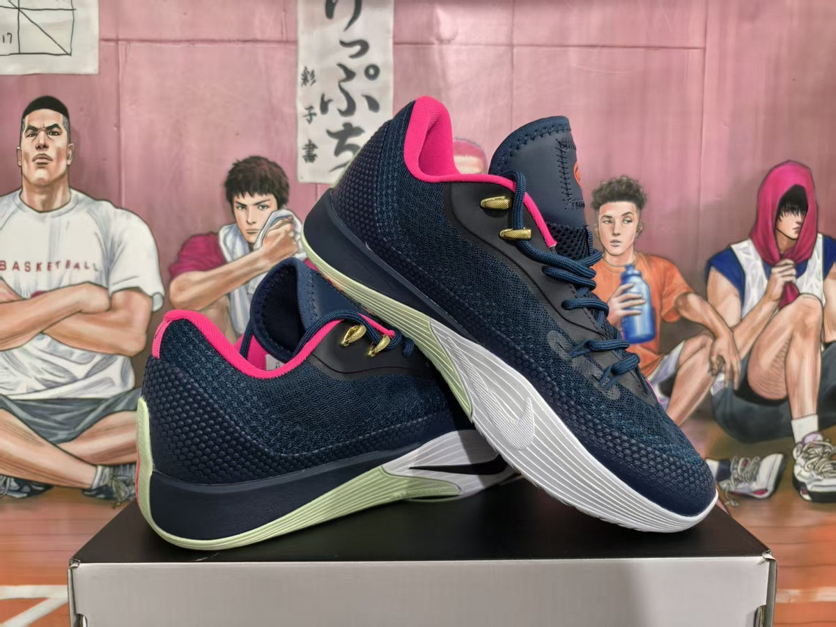 Nike Basketball Sneakers Dark Navy Pink