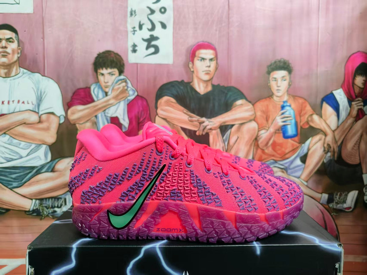 Nike Basketball Sneakers Pink Purple