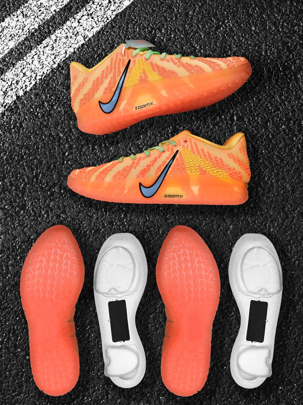 Nike Basketball Sneakers Orange-Red HF2793-201